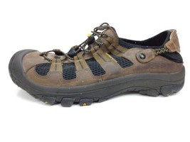 Keen Waterproof Men&#39;s Hiking Water Sandal Shoe Size 11 Brown - £39.52 GBP