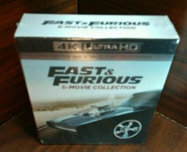 Fast &amp; Furious 8-Movie Collection (4K+Blu-ray-NO DIGITAL) Free Shipping w/Track - £46.71 GBP