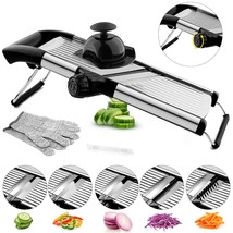 Mandoline Slicer,Mandoline Food Slicer For Kitchen,Mandolin,Potato Slicer,Vegeta - £61.74 GBP