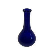 Vintage N. Wapler NY Cobalt Blue Glass Bud Vase - $14.85