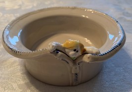 Vintage 1975 Fitz &amp; Floyd Zipper Man Ceramic Ashtray Trinket Dish Great ... - $3.96