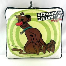 Vintage 2000 Scooby Doo Cartoon Network Wacky Racing Pillow Nostalgia - £11.89 GBP