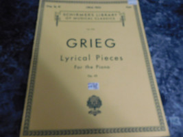 Grieg Lyrical Pieces for Piano Op 43 Vol 773 - £4.69 GBP