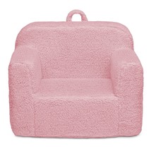 Delta Children Cozee Sherpa Chair, Pink - £60.74 GBP