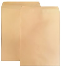 ShippingMailers 9 x 12 Kraft Catalog Envelopes /w Gummed Closure - $15.28+