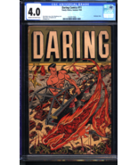 Daring Comics #11 (1945) CGC 4.0 -- Alex Schomburg WWII cover; Sub-Marin... - $1,790.99