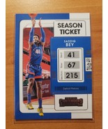 2021-2022 Panini Contenders #98 Saddiq Bey - Pistons - NBA - Freshly Pulled - $3.67 CAD