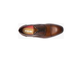 Stacy Adams Kallum Cap Toe Oxford Men's Shoes Cognac 25568-221 image 5