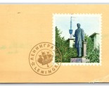 Statua Di Papην Monumento Leningrad S.Pietroburgo Russia Cromo Cartolina... - $6.76