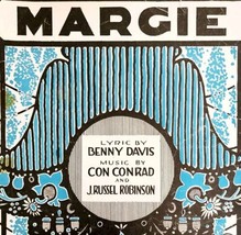 1920 Margie Benny Davis Con Conrad Antique Sheet Music Russell Robinson DWMsm4 - $19.99