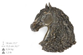 Fresian Horse, horse hanging statue, limited edition, ArtDog - £63.94 GBP