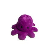 Flatline Reversible Octopus Purple Green Plush Stuffed Animal Toy 11 in Wide - $9.89