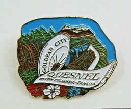 Goldpan City Quesnel British Columbia BC Canada Collectible Pin Travel Souvenir - £13.81 GBP