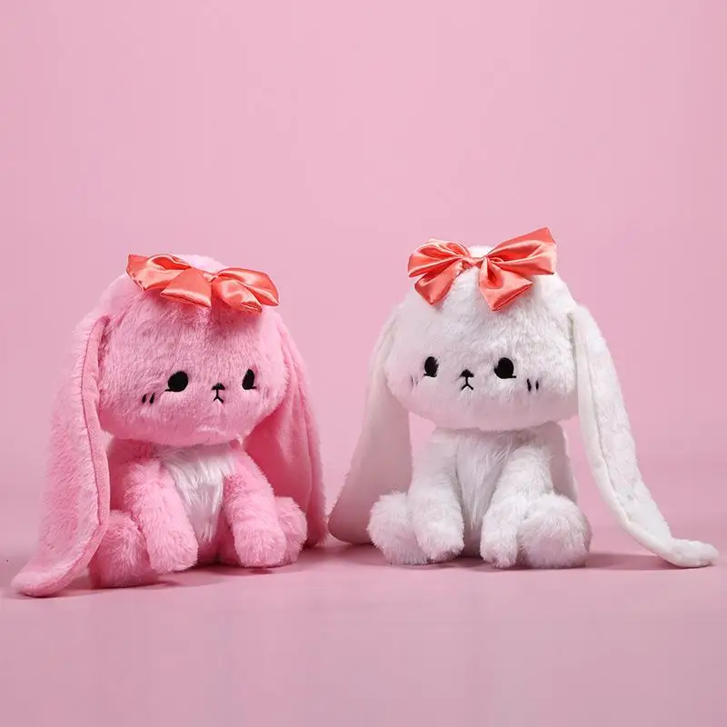 Valentine Day New Kawaii Long Ear Rabbit Doll Cartoon Plush Toys Wholesale - £13.29 GBP