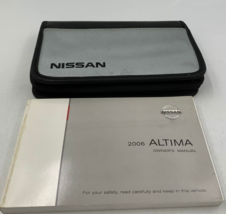 2006 Nissan Altima Owners Manual Handbook with Case OEM F02B05057 - £24.77 GBP
