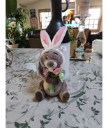 NWT The Disney Store GOPHER Easter Mini Bean Bag Winnie the Pooh 7&quot; Plush - $12.69 CAD