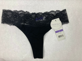 Parfait Black Underwear Thong Style PP403 Polymide Spandex Size Small - $18.70