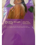 Darling Kinky Straight Ponytail Hair Extension (1 Pack), Natural Black &amp;... - £9.60 GBP