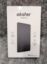 Ekster Finder Card Wallet Finder Rechargeable Bluetooth GPS Tracker New/... - $34.99