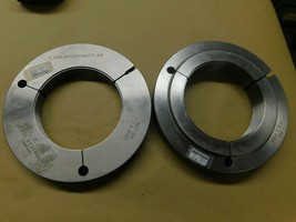 Gage Assembly Co. Go &amp; No Go Thread Ring Gage Set 5.000&quot; - 8 PUSH BUTT 2A - $594.00