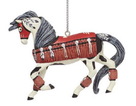 Trail Of Painted Ponies Pride Of The Red Nations Ornament~2.5&quot; Tall~Native~ - £18.83 GBP