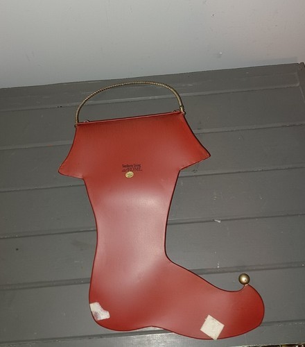 SOUTHERN LIVING AT HOME Metal Christmas Stocking Hanging Door Bucket Item image 4