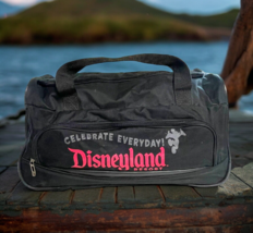 Disneyland Resort Luggage Travel Duffle Carry On Wheels Bag Overnight To... - $39.26