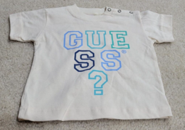 Vintage Baby Guess USA Toddler Baby Size XS T-Shirt - $10.40