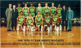 1970-71 San Diego Rockets 8X10 Team Photo Basketball Picture Nba Wide Border - £3.88 GBP