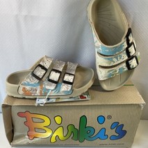 Birkenstocks Birkis Sansibar Slides Sandals Slip On Shoes 31 Tan Tropica... - £23.52 GBP