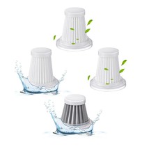 4-Pack Vacuum Filter Replacement, Washable And Reusable Handheld Vacuum Filter,  - £19.15 GBP