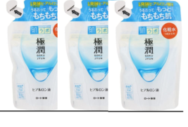 Rohto Hadalabo Gokujyun Super Hyaluronic Acid Moisturizing Toner Refil 3Pack Set - £37.37 GBP