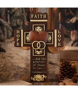 Unique Wedding Cross for Couple, Personalized Religious Cross Engraving - $1,123.01 MXN+