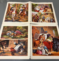 Children in the woods vintage book pages illustration pictures art work - $27.68 CAD