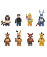 8pcs Five Nights at Freddy's Abby Mike Schmidt Chica Bonnie Foxy Minifigures Set - $19.99