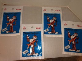 4 Vintage Unused EXXON Rely on the TIGER Vehicle Litter Bags - £7.82 GBP