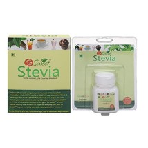 Combo of 500 Stevia Tablets and 50 Sachets 100% Natural Sweetener for we... - $26.07