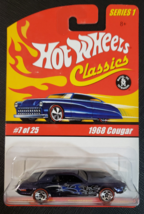 Hot Wheels Classics Series 1 1968 Mercury Cougar - $9.99
