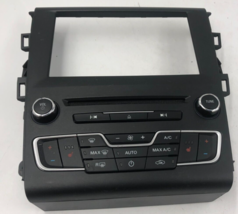 2016-2020 Ford Fusion AM FM Radio &amp; Climate Control Front Panel OEM L04B09066 - £47.35 GBP
