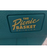 IGLOO The Picnic Basket Cooler Teal Pink Yellow Handles Vtg 1980s 1990s ... - €67,92 EUR