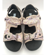SAS Women&#39;s 2110144 2 Snakeskin Sport Pink Embark Sandal Size 7W - €81,09 EUR