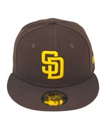 San Diego Padres New Era Fitted 59FIFTY Fitted Brown with Gold Logo Base... - $54.86 CAD