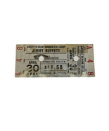 JIMMY BUFFETT April 30, 1981 Anaheim Convention Center Concert Ticket Stub - $33.00