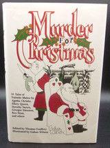 Thomas Godfrey Murder For Christmas Illustrated By Gahan Wilson 26 Tales Gift - £17.69 GBP