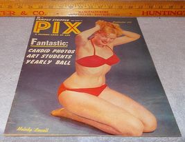 Vintage PIX Adult Men&#39;s Tabloid Style Girlie Pin Up Magazine September 1952 - £19.30 GBP