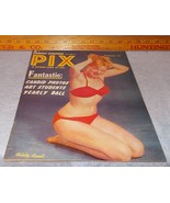 Vintage PIX Adult Men&#39;s Tabloid Style Girlie Pin Up Magazine September 1952 - $467.70 MXN