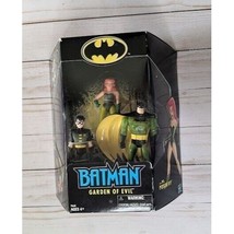 Batman Garden Of Evil Action Figure Set Batman &amp; Robin Vs. Poison Ivy 2002 - $26.72