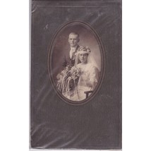 Antique Wedding Cabinet Card, Special Day Art Deco Photograph, Dapper Groom - £19.68 GBP