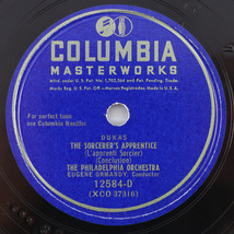 Dukas/Ormandy/Philadelphia Orchestra &quot;Sorcerer&#39;s Apprentice&quot; 12&quot; 78rpm 12584-D - £33.68 GBP