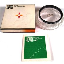 Hoya 49mm Skylight (1B) Filter with Original Box, Hoya Case, Information... - $6.60